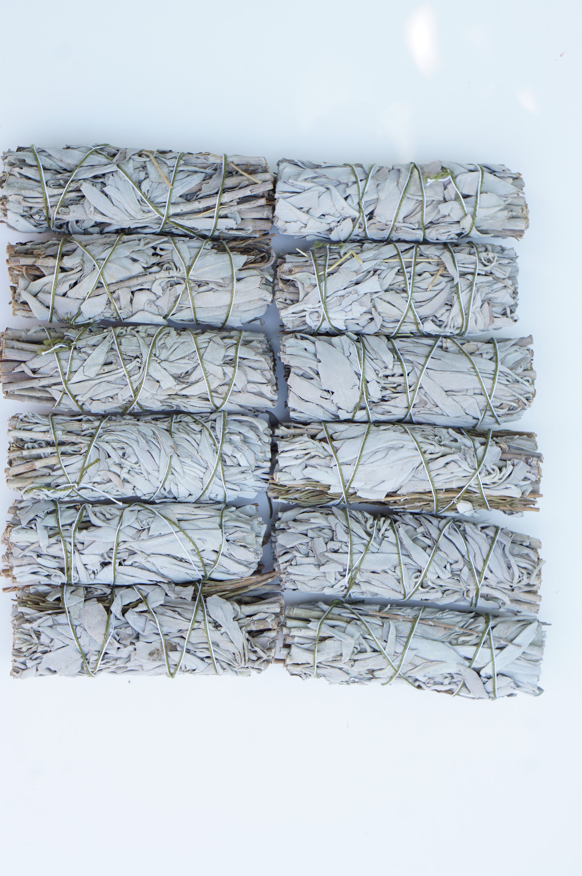 12X California White Organic Sage Smudge