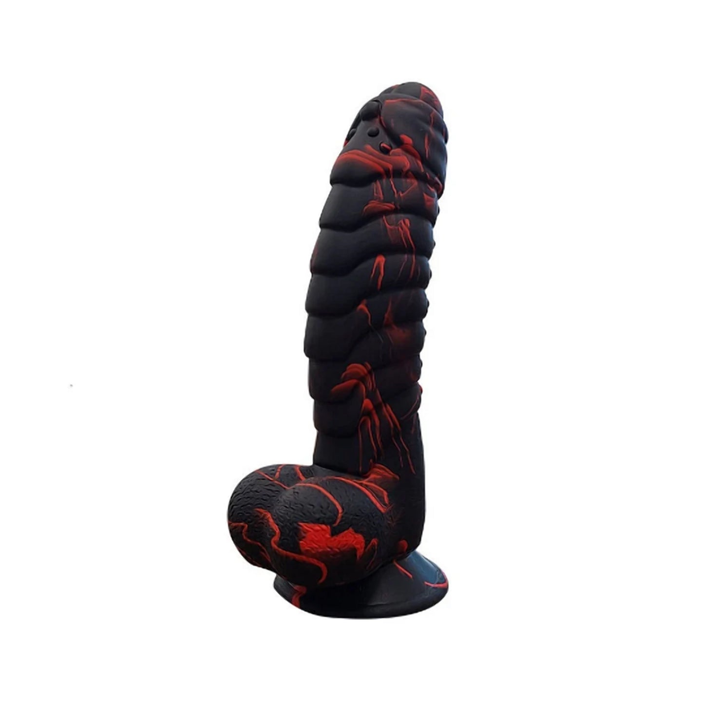 ElAtirat Black-Red Dragon Dildo | Fantasy Dildo | Monster Dildo | Silicon Dildo | Adult Sex Toys Real Huge Cock Big Dick