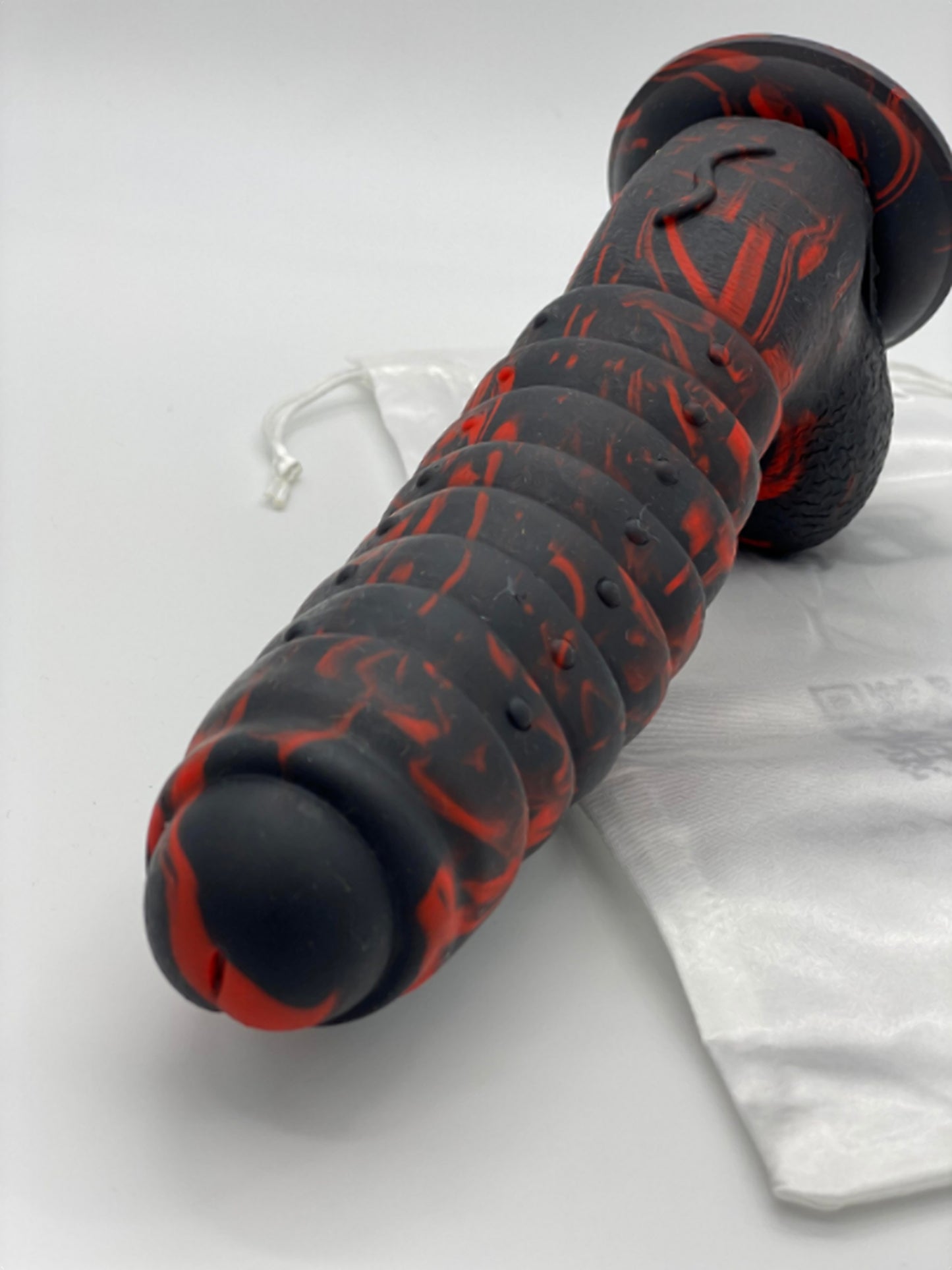 ElAtirat Black-Red Dragon Dildo | Fantasy Dildo | Monster Dildo | Silicon Dildo | Adult Sex Toys Real Huge Cock Big Dick
