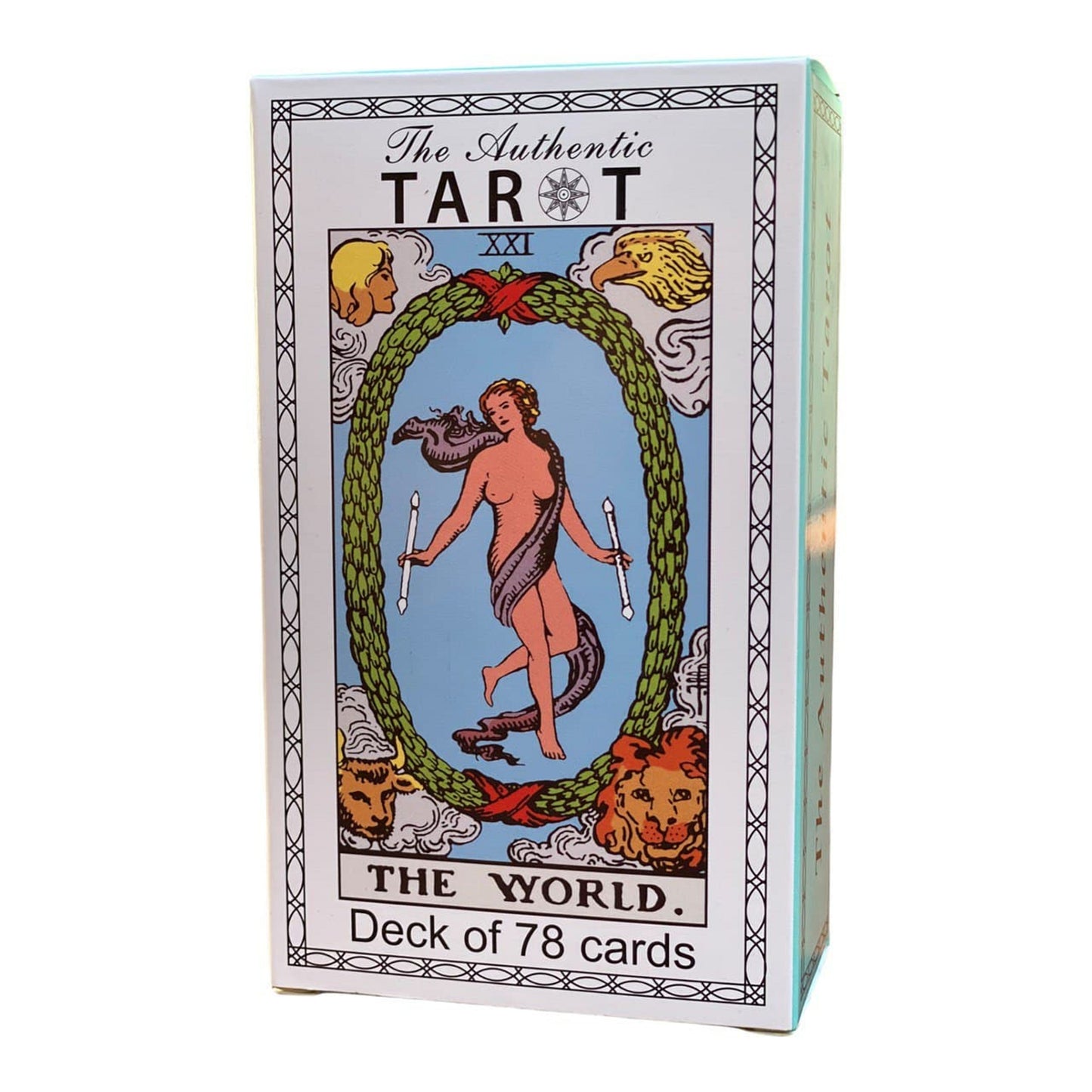 The Authentic Tarot Deck with Guidebook & Premium Linen Carry Bag | Best Classic Card Version for Beginner  & Expert Readers Tarot Alternative Rider Waite Tarot on the Market
