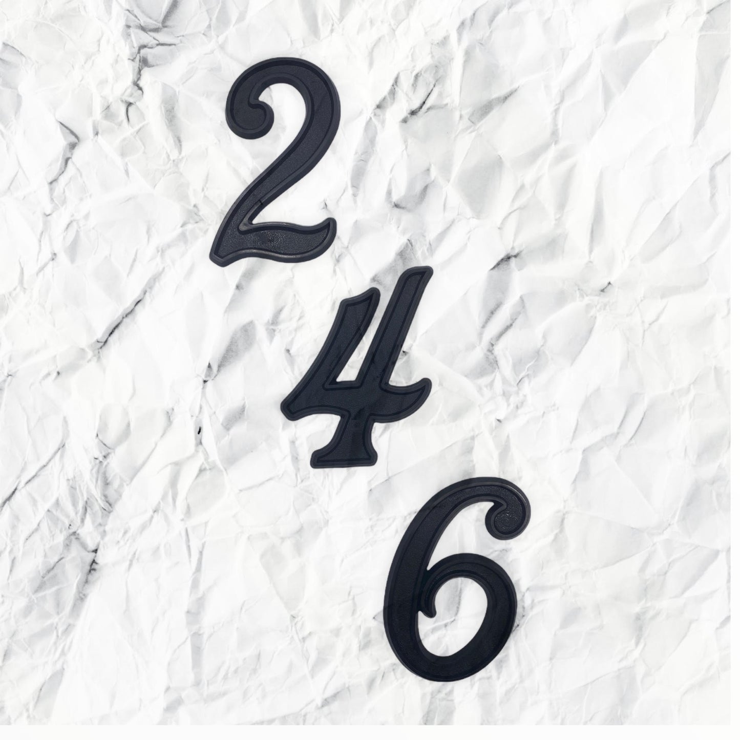 6 Inch Traditional & Wider House Numbers , Mailbox Numbers Post Letters, Raised Hotel Numbers, Modern Farmhouse House Address Numbers